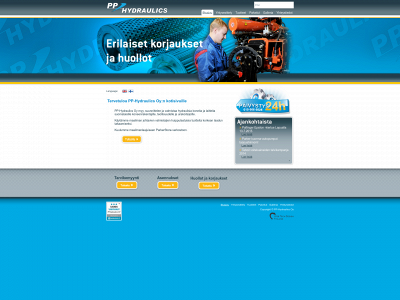 pphydraulics.fi snapshot