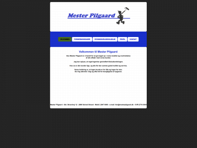 mesterpilgaard.dk snapshot