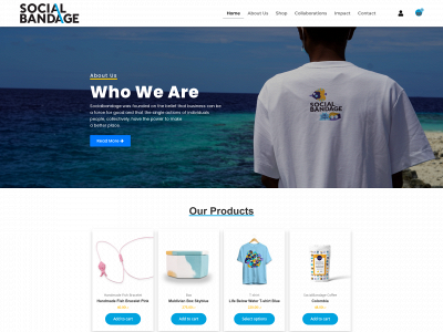 socialbandage.com snapshot