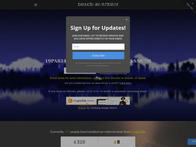 donatemebitcoin.weebly.com snapshot