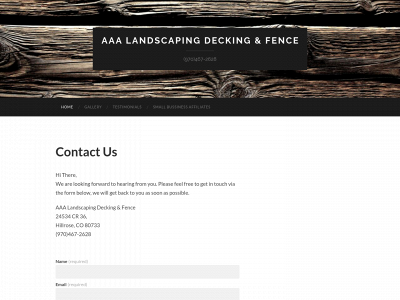 aaafencepro.com snapshot