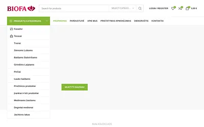 biofaeco.lt snapshot