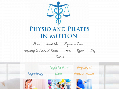 physioandpilatesinmotion.co.uk snapshot