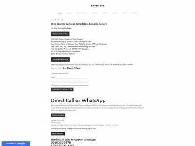 paper500.weebly.com snapshot