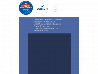 theaterzelt-borkum.de snapshot