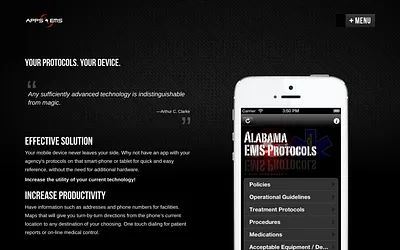 apps4ems.com snapshot