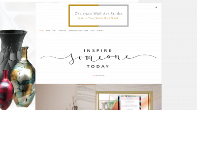 christianwallartstudio.com snapshot