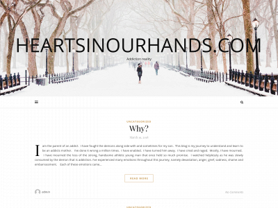 heartsinourhands.com snapshot