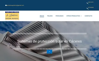 persianasytoldosgutierrez.com snapshot