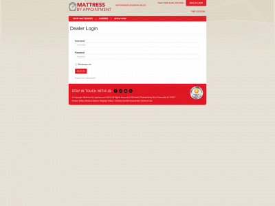mattressbyappointment.com snapshot