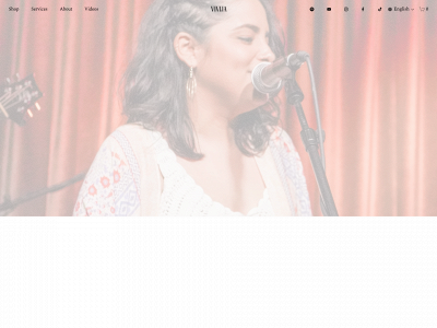 vivijamusic.com snapshot