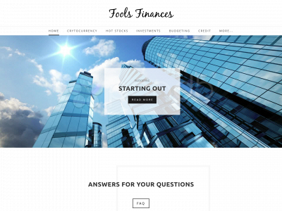 foolsfinances.weebly.com snapshot