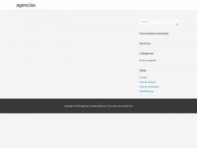 agenciax.es snapshot