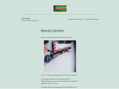 marcelscarclinic.com snapshot