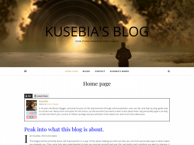 kusebia.blog snapshot