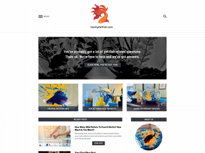 familypetfish.com snapshot