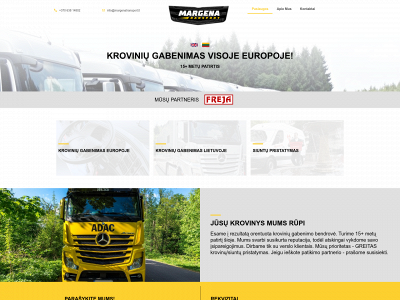 margenatransport.lt snapshot