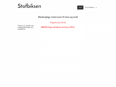 stofbiksen.dk snapshot