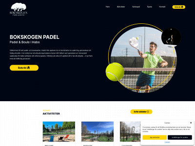 bokskogenpadel.se snapshot