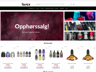 vapex.no snapshot