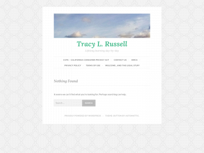 tracylrussell.com snapshot