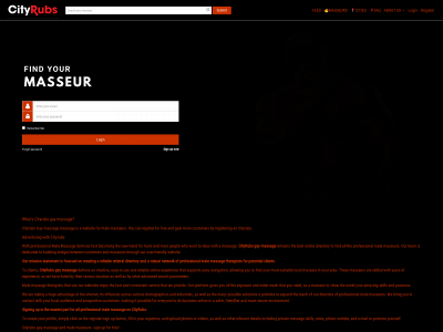 cityrubs.com snapshot