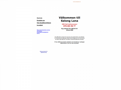 salonglana.se snapshot