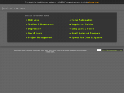 jaruiznutricion.com snapshot