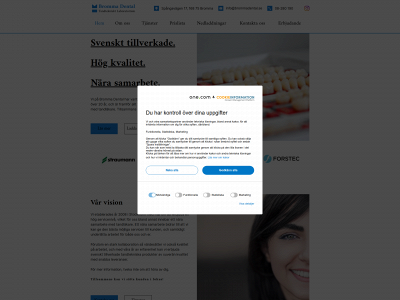 brommadental.se snapshot