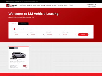 lmvehicleleasing.co.uk snapshot