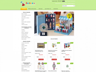 zaislaiplius.lt snapshot