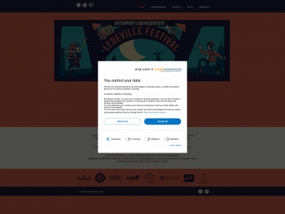 ledevillefestival.be snapshot