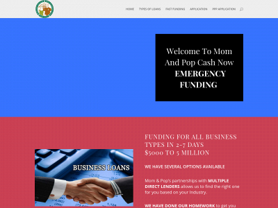 momandpopcashnow.com snapshot
