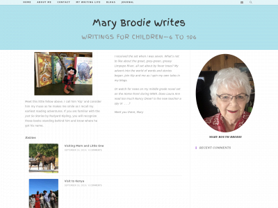 maryrouthbrodiewrites.com snapshot