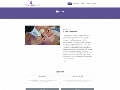 lunar-aesthetics.co.uk snapshot
