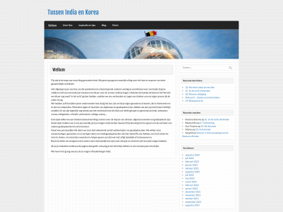 tussen-india-en-korea.be snapshot