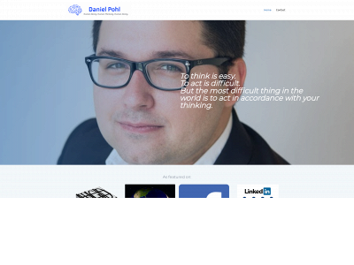 danielpohl.org snapshot