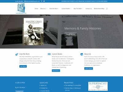 alifeinprint.com snapshot