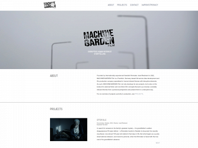 machineandgarden.com snapshot