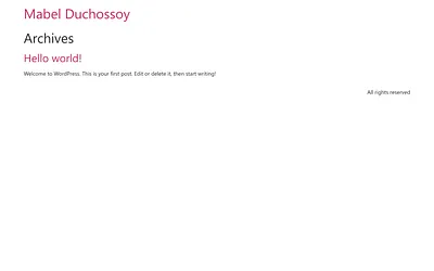 mabelduchossoy.com snapshot
