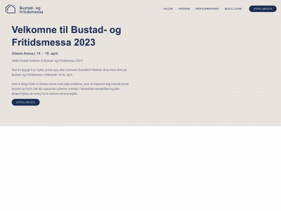 bustadogfritidsmesse.no snapshot