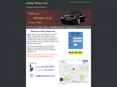 ealingvillagecars.com snapshot