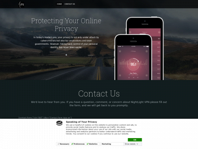 nightlightvpn.com snapshot