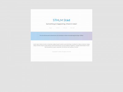 sthlmstad.se snapshot