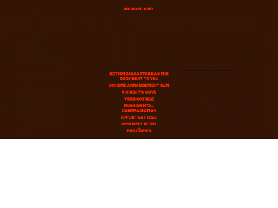 m-abel.com snapshot