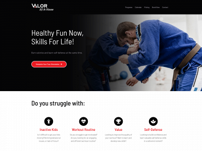 valorbjjfit.com snapshot