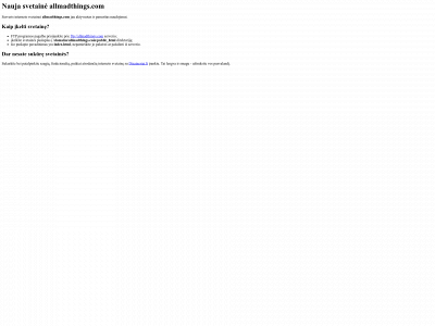 allmadthings.com snapshot