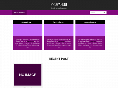 propahgo.com snapshot