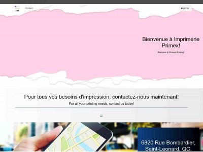 imprimerieprimex.com snapshot