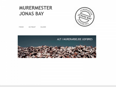 murermesterjonasbay.dk snapshot